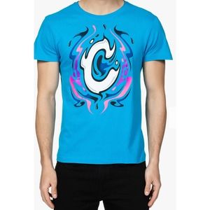 CELESTINO VIETTI 13 Cotton TShirt Size M Stylish Graphic Print Collection* M1223